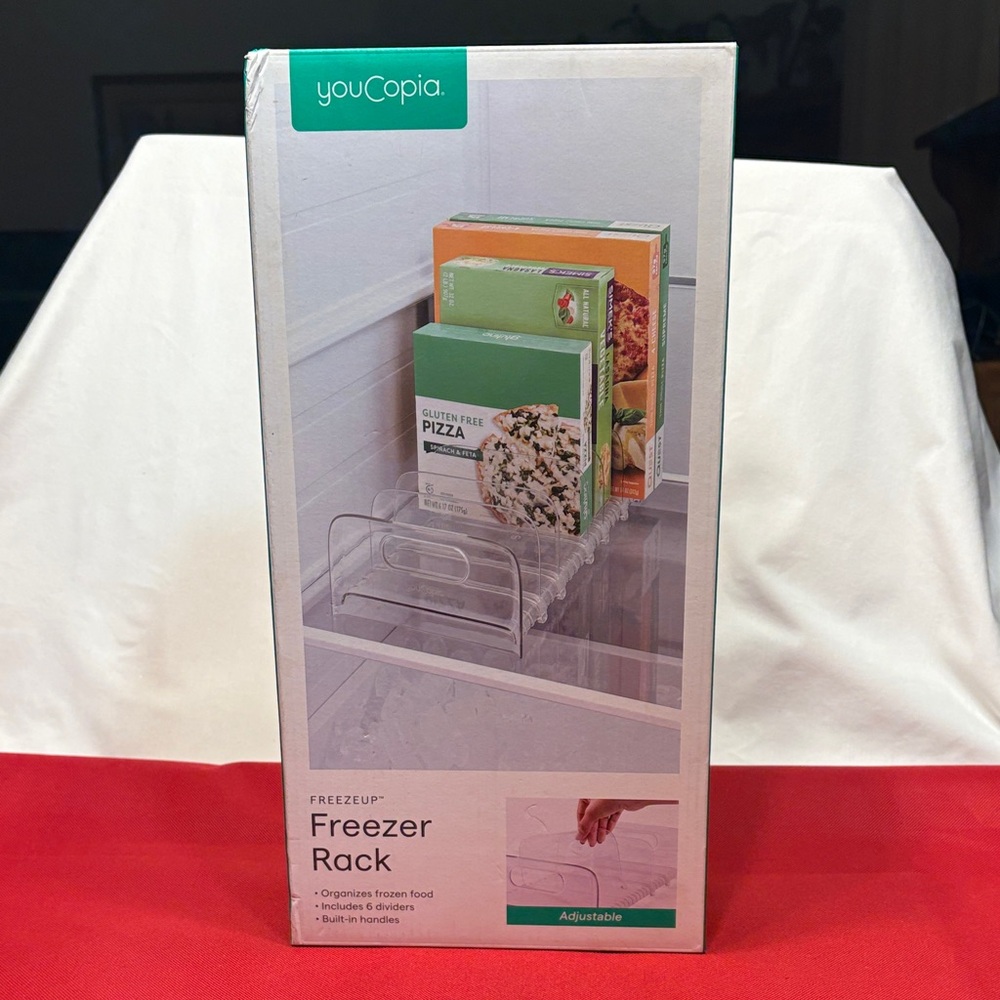 YouCopia Adjustable Freezer Rack
